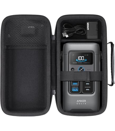 Anker SOLIX C200 DC Power Bank Station and 60W Solar Panel, 192Wh